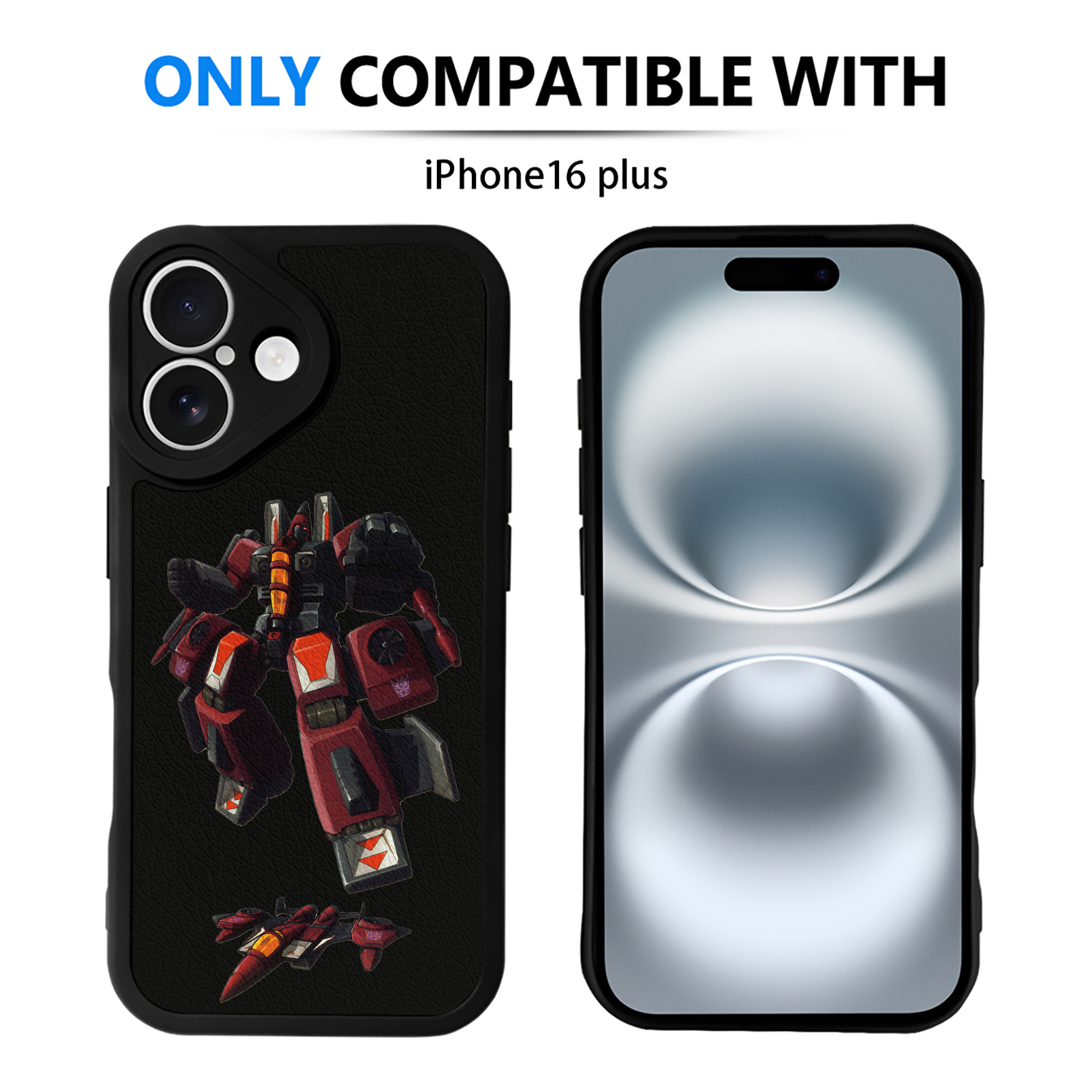 （画像用）  【iPhone 16シリーズ対応】シリコンスマホケース（レザー調） 材質：シリコン